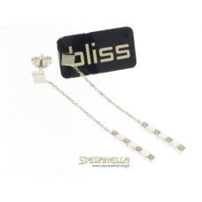 BLISS orecchini Classic oro bianco con pavè diamanti referenza K14130 